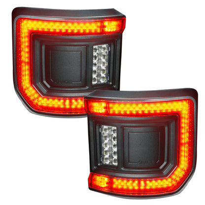 Oracle Lighting Flush Mount LED Tail Lights: Jeep Gladiator 2020-2024 w/ Tinted Lens