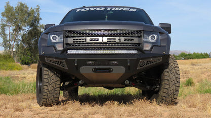 Addictive Desert Designs HoneyBadger Front Bumper | Ford F-150 Raptor (10-14) w/ Winch Mount (F017275050103)