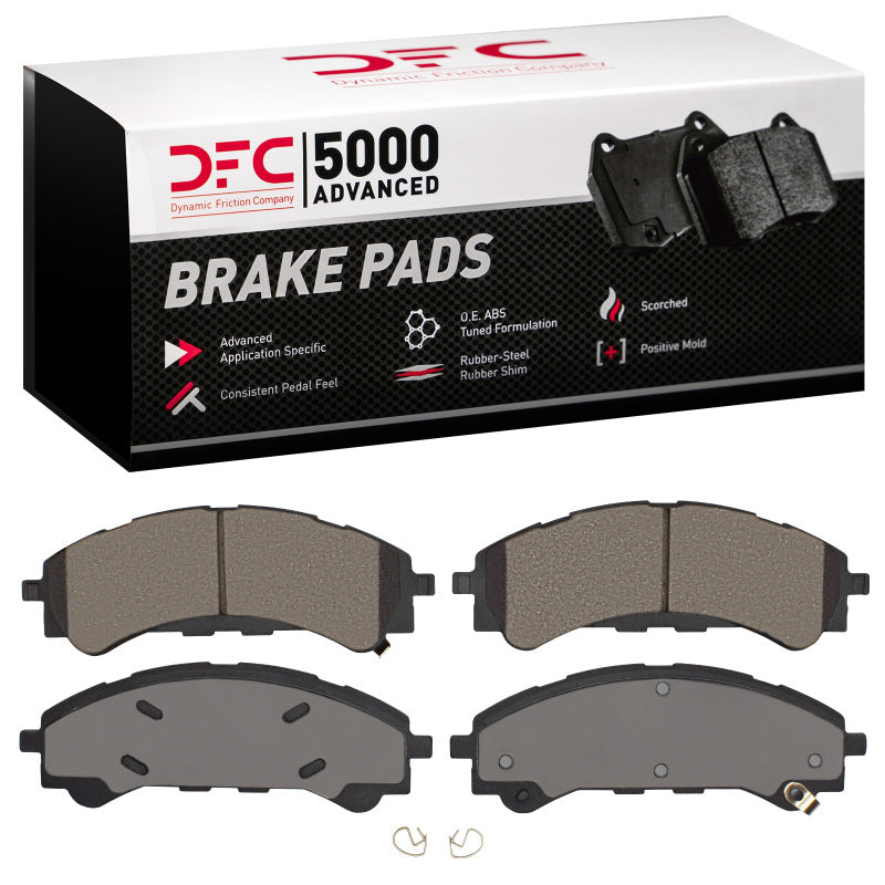 DFC 19-25 Ford Ranger/2021-26 Ford Bronco Front 5000 Ceramic Brake Pads | Ford Ranger / Bronco (1551-2216-00)