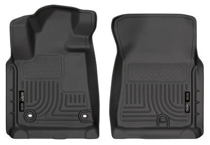 Husky Weatherbeater Front Floor Liners | Toyota Tundra (14-18, 19-21, 10-13)
