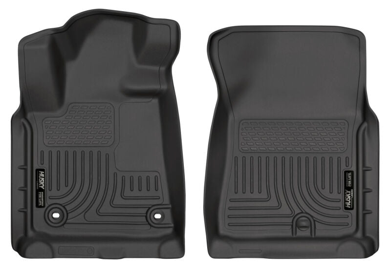 Husky Weatherbeater Front Floor Liners | Toyota Tundra (14-18, 19-21, 10-13)