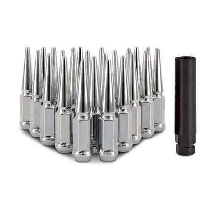Mishimoto Steel Spiked Lug Nuts | Ford Ranger / Bronco (19-26) M12 x 1.5 24pc Chrome