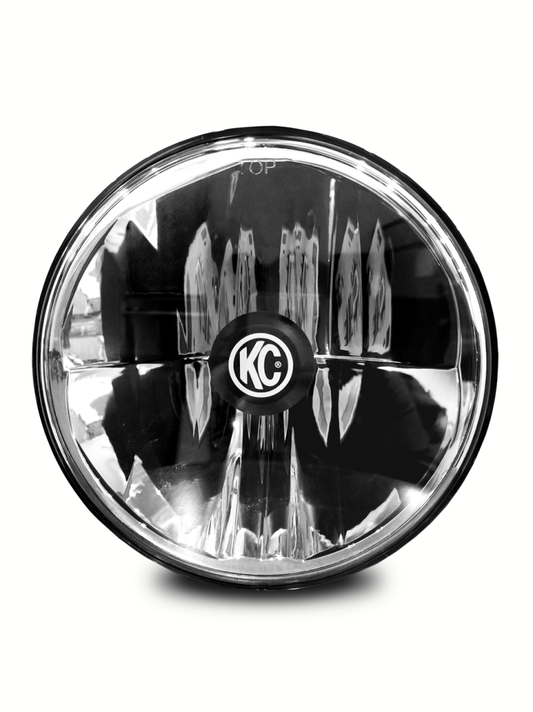 KC HiLiTES Gravity LED 7" Headlight (FRONT): Jeep Wrangler JK 2007-2018