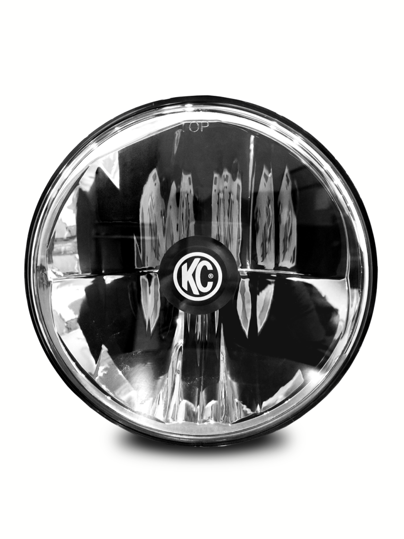 KC HiLiTES Gravity LED 7" Headlight (FRONT): Jeep Wrangler JK 2007-2018