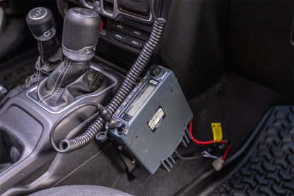Rugged Ridge Race Radio Mount: Fits Most Jeep Wrangler / Gladiator Models (2018-2026)