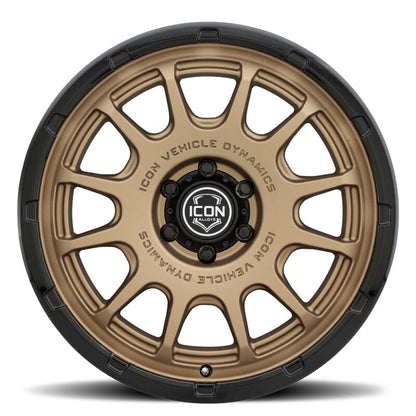 ICON Alloys Rancho 20x9 / 6x5.5 / 16mm / 5.625in BS Wheel | Ford Bronco (21-26) (8420909056SBGB)