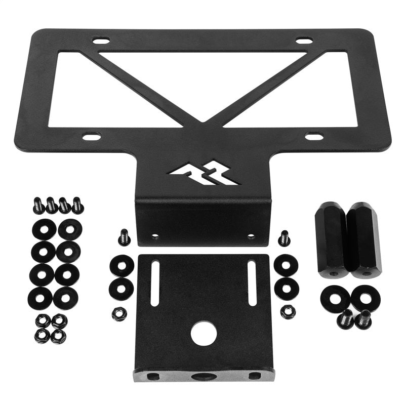 Rugged Ridge Tag Relocation Bracket Rear | Jeep Wrangler JL (18-25) / JK (07-18)