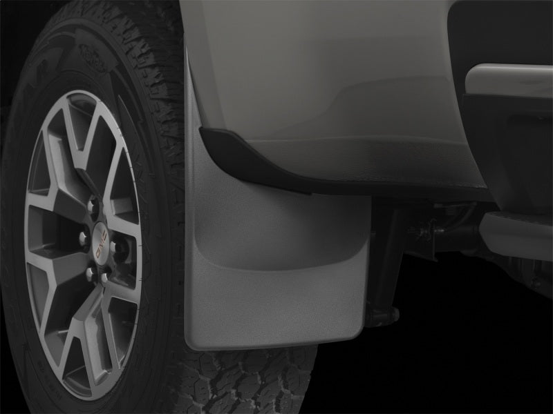 WeatherTech No-Drill Rear MudFlaps | Chevrolet Colorado (15-22) / GMC Canyon (15-22)