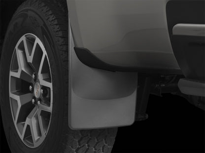 WeatherTech No-Drill Rear MudFlaps | Chevrolet Colorado (15-22) / GMC Canyon (15-22)