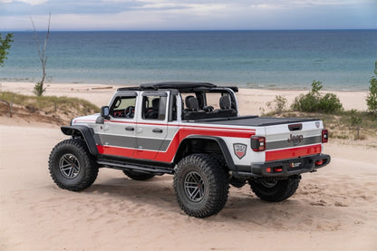 Rugged Ridge Voyager Fastback Soft Top - Black Diamond: Fits Most Jeep Gladiator Models (2018-2026)