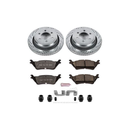 PowerStop Rear Z36 Truck & Tow Brake Kit | Ford F-150 (12-18) (K6271-36)
