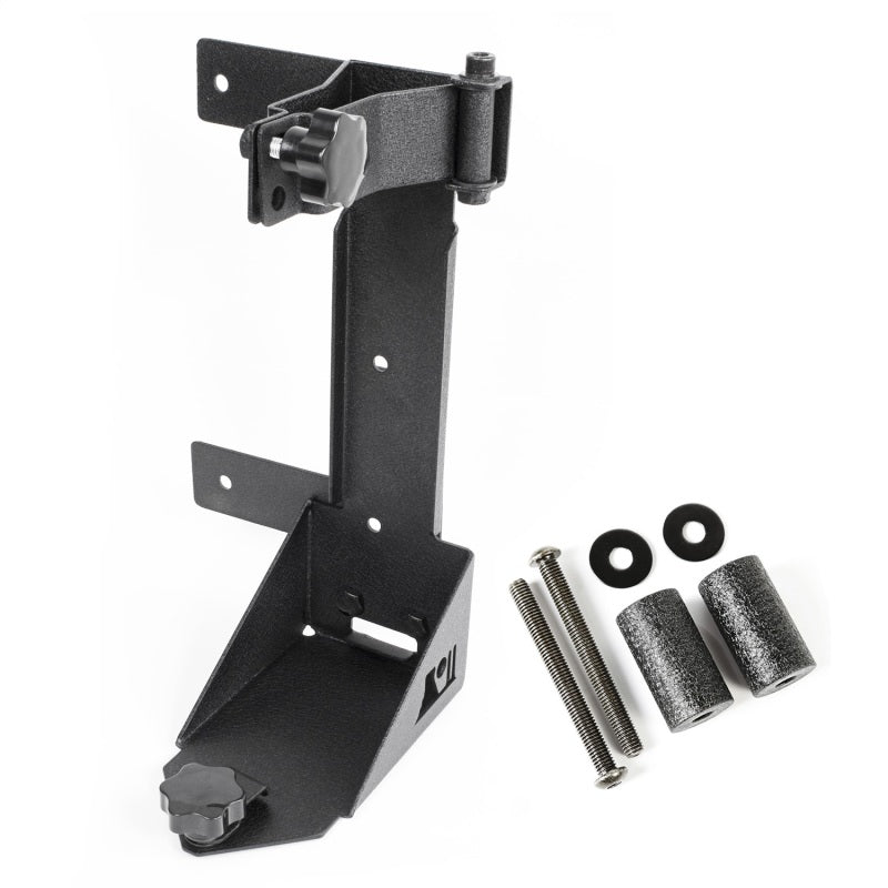 Rugged Ridge Off-Road Jack Mounting Bracket Kit: Fits Most Jeep Wrangler Models (2007-2018)