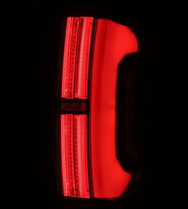 AlphaRex Prismatic LED Tail Lights Alpha-Black | Toyota Tundra (14-21) (672032)