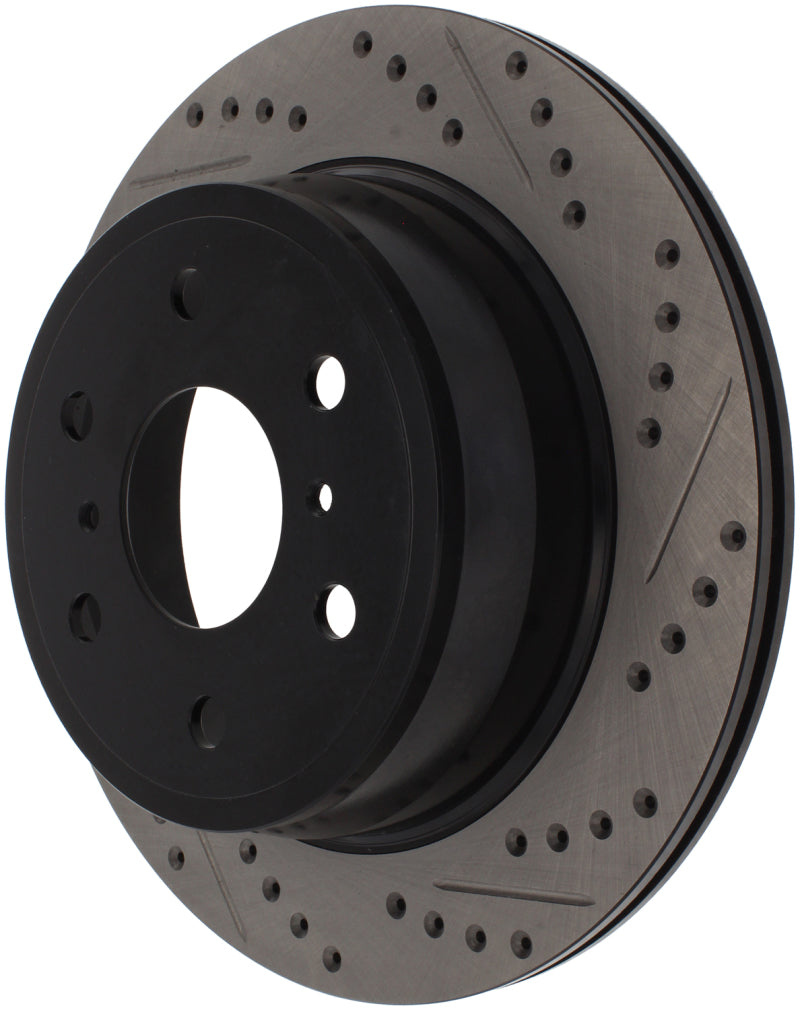 StopTech Rear Drilled Disc Brake Rotor | Chevrolet Silverado 1500 (19-26) / GMC Sierra 1500 (19-26) (127.66065R)