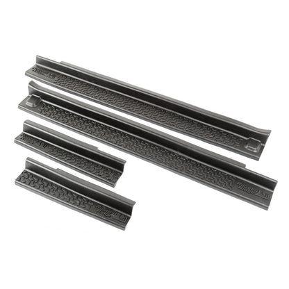 Rugged Ridge All Terrain Entry Guard Kit: Fits Most Jeep Wrangler Models (2007-2018) - Black