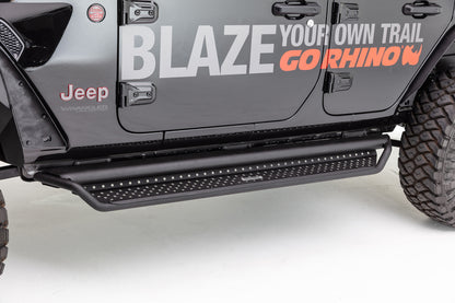 Go Rhino Dominator D1 SideSteps Complete Kit | Toyota Tacoma (05-20) (D14429T)