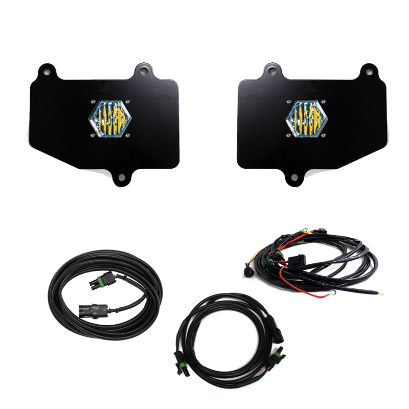 Baja Designs LED Light Dual S1 Reverse Kit: Jeep Gladiator 2020-2022