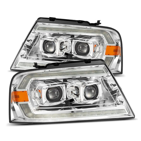AlphaRex PRO-Series Halogen Projector Headlights | Ford F150 / Lincoln Mark LT (04-08) (880135)