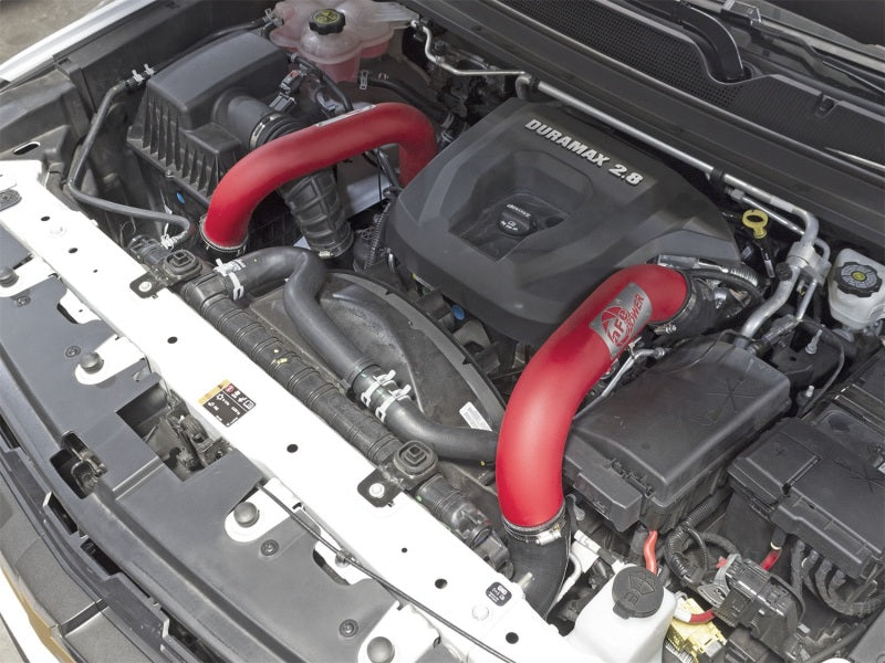 aFe BladeRunner Red Intercooler Tubes Combo | Chevrolet Colorado / GMC Canyon (15-22) / ZR2 (17-22) (46-20264-R)