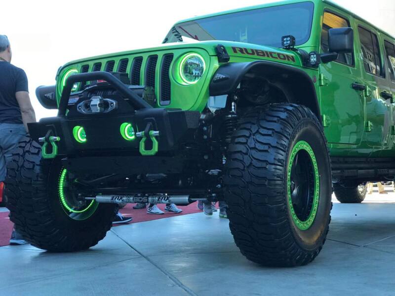 ORACLE Lighting LED Surface Mount Fog Light Halo Kit (FRONT): Fits Jeep (07-26) w/ Adhesion Promoter