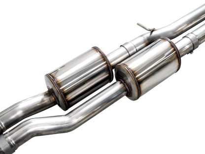 AWE Tuning 0FG Catback Exhaust Diamond Black Tips (REAR): Ram 1500 2025 3.0L Hurricane