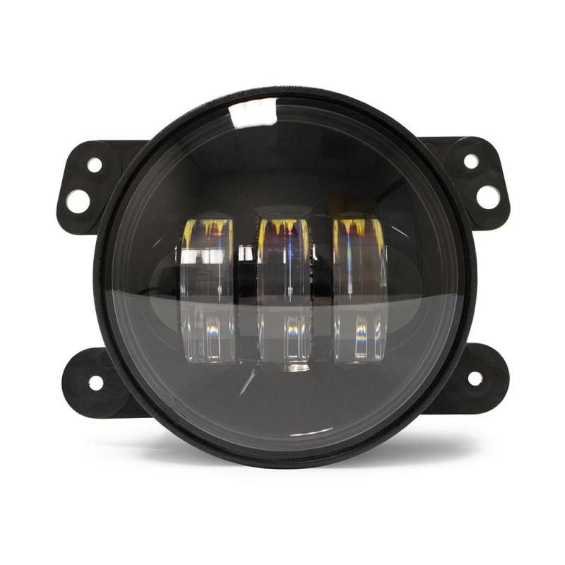 DV8 Offroad 4in 30W LED Replacement Fog Lights: Jeep Wrangler JK (2007-2018)