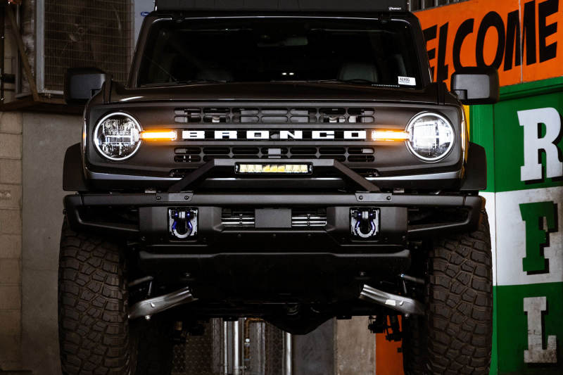 DV8 Offroad Factory Modular Front Bumper Bull Bar | Ford Bronco (21-26) (LBBR-04)