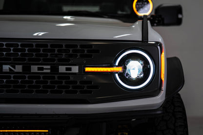 DV8 Offroad Black Headlights | Ford Bronco (21-26) (HLCBR-01)