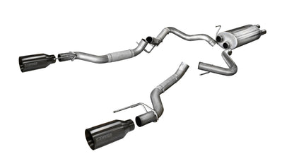 Corsa 3.5L Sport Cat-Back Dual Rear Exit | Ford F-150 Raptor (17-20) (14397GNM)