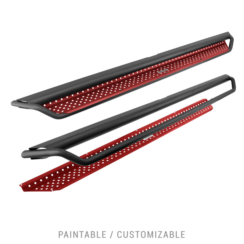 Go Rhino Dominator Extreme D1 Side Steps | Ford Bronco (21-26) - Tex Black (D10057T)
