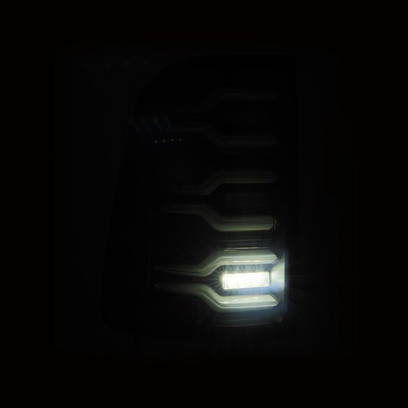 AlphaRex LUXX LED Tail Lights (Black): Ram 1500 2019 - 2024