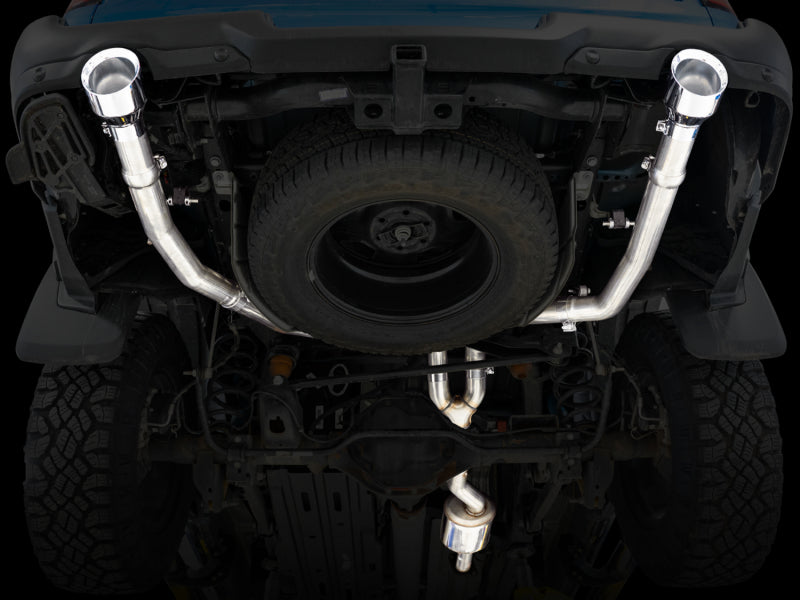 AWE 0FG Dual Rear Exit Catback Exhaust Chrome Silver Tips (REAR): Dodge & RAM Classic 1500 5.7L 2009-21