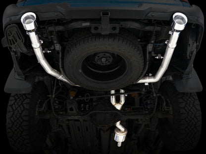 AWE 0FG Dual Rear Exit Catback Exhaust Chrome Silver Tips (REAR): Dodge & RAM Classic 1500 5.7L 2009-21