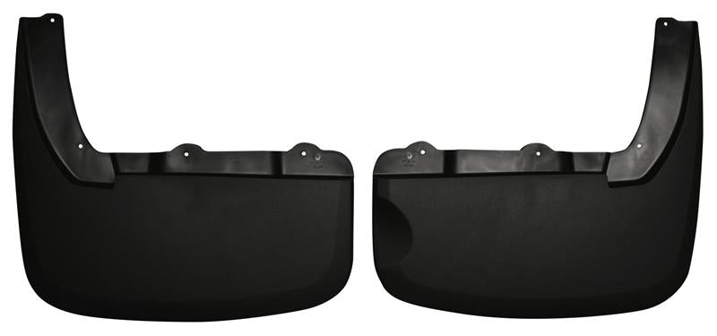 Husky Liners Custom-Molded Rear Mud Guards: Dodge Ram 3500 (2010) / Ram 3500 (11-18) w/ Flares