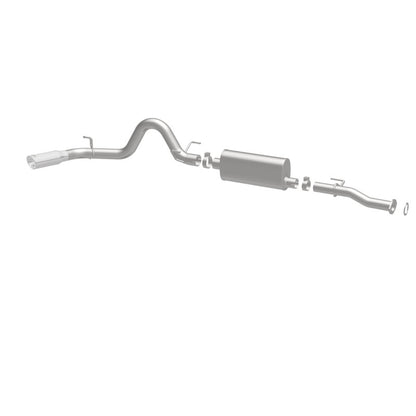 MagnaFlow Cat-Back | Toyota Tacoma 3.5L V6 (16-23) SS 3in Single Pass Side Exit Rear 4in Tip (19291)