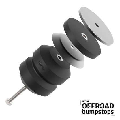 Timbren Rear Active Off Road Bumpstops | Ford Ranger (19-26) (ABSFRRGR)