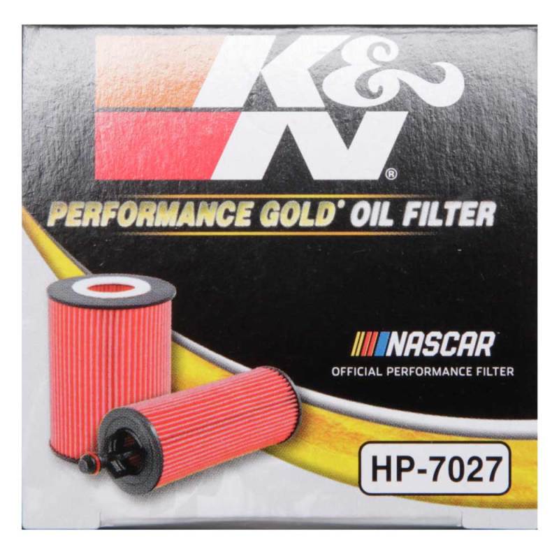 K&N Performance Oil Filter | Chevrolet Colorado (15-22) / ZR2 (17-22) / GMC Canyon (15-22) (HP-7027)