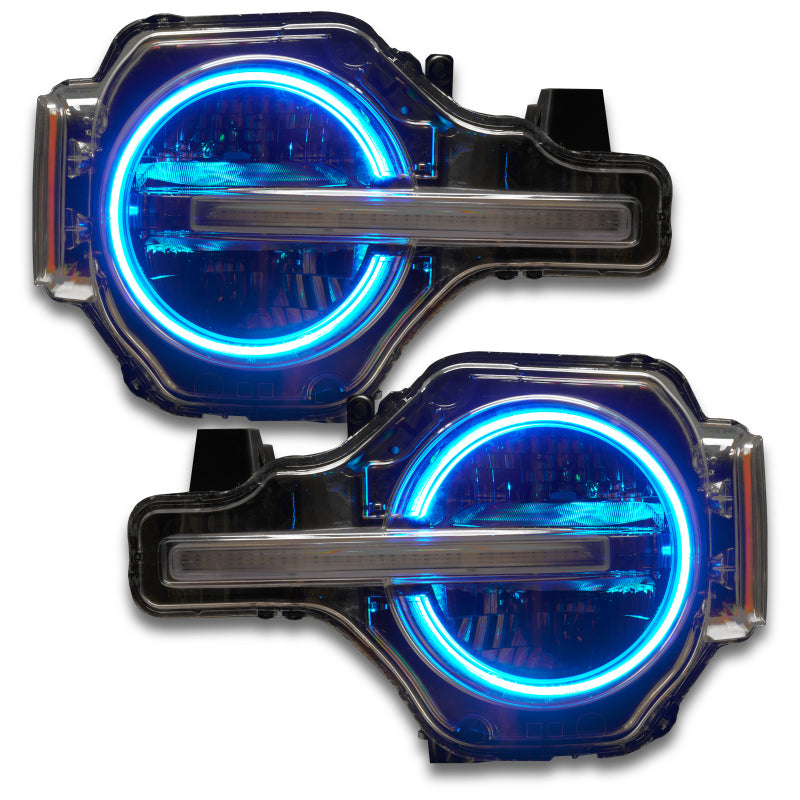 ORACLE Lighting 2021 Ford Bronco DRL w/ Halo Kit ColorSHIFT RF Ctrl | Bronco VI (U725) (1468-330)