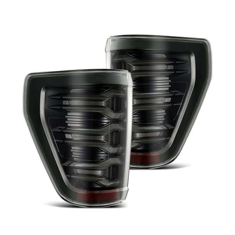 AlphaRex LUXX-Series LED Projector Tail Lights Alpha-Black | Ford F150 (21-23) (653010)