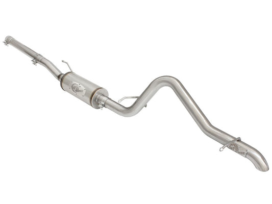 aFe MACH Force-Xp Hi-Tuck 2.5" Cat-Back Exhaust System No Tip (REAR): Jeep Wrangler JK 2007-2018 3.8/3.6L