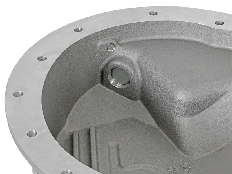 aFe Street Series Front Differential Cover: Dodge Ram 2500 / Ram 3500 2003 - 2010 w/ Machined Fins