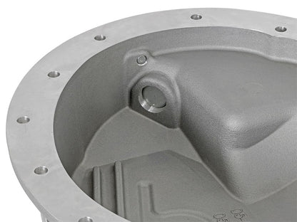 aFe Street Series Front Differential Cover: Dodge Ram 2500 / Ram 3500 2003 - 2010 w/ Machined Fins