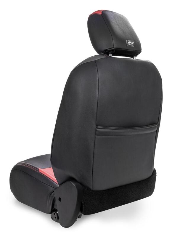 PRP Seats Front Seat Covers (PAIR) (FRONT): Jeep Wrangler JL / Gladiator JT (18-26) - All Black