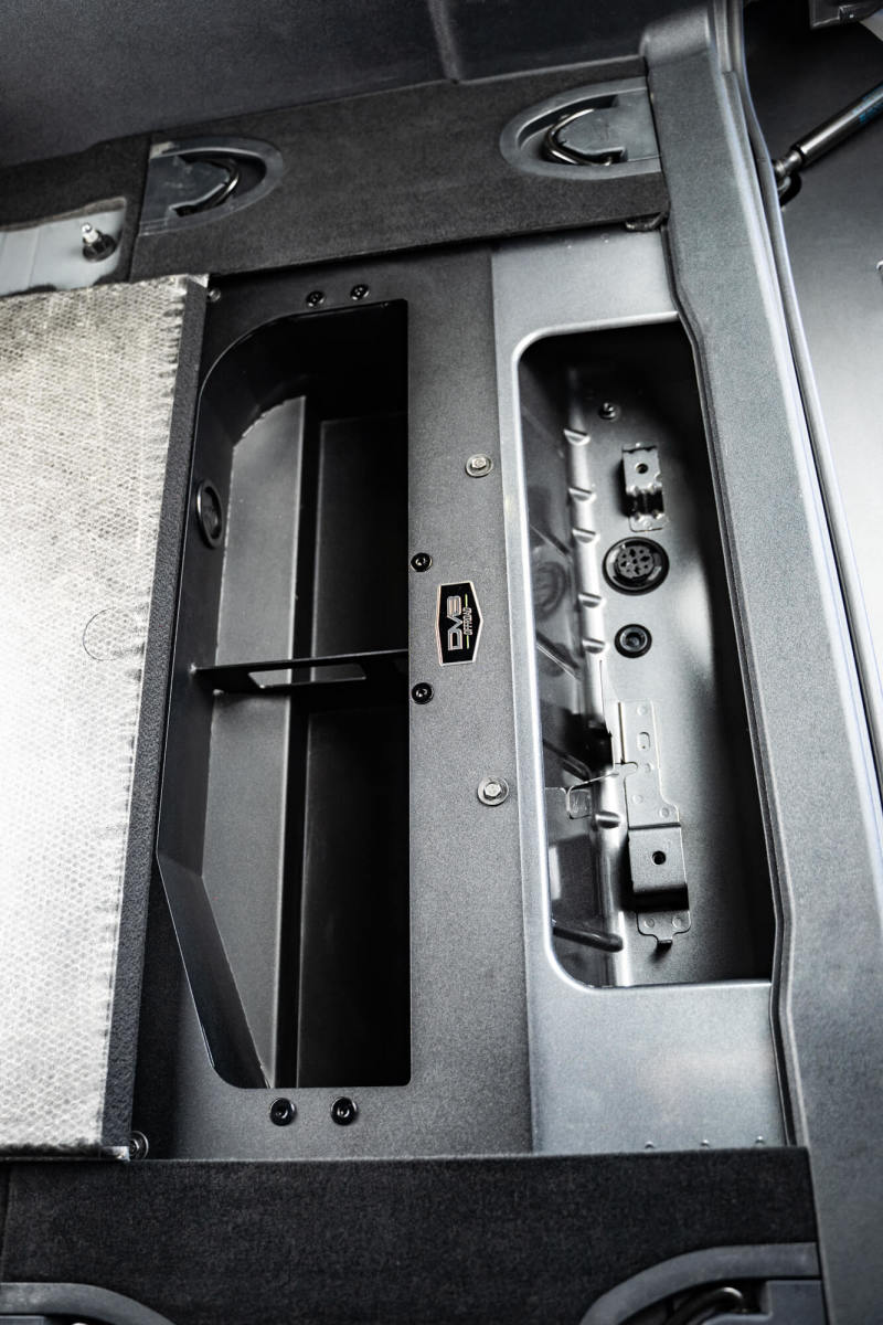 DV8 Offroad Air Compressor Mount & Storage Box | Ford Bronco (21-26) (CMBR-01)