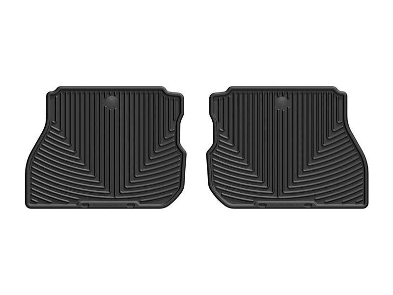WeatherTech All-Weather Rear Floor Mats (Black): Jeep Wrangler 2018 - 2025