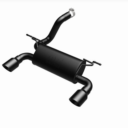 MagnaFlow Street Series Axle-Back Perf Exhaust Dual Black Tips (REAR): Jeep Wrangler JL 2018-2024 2.0/3.6L