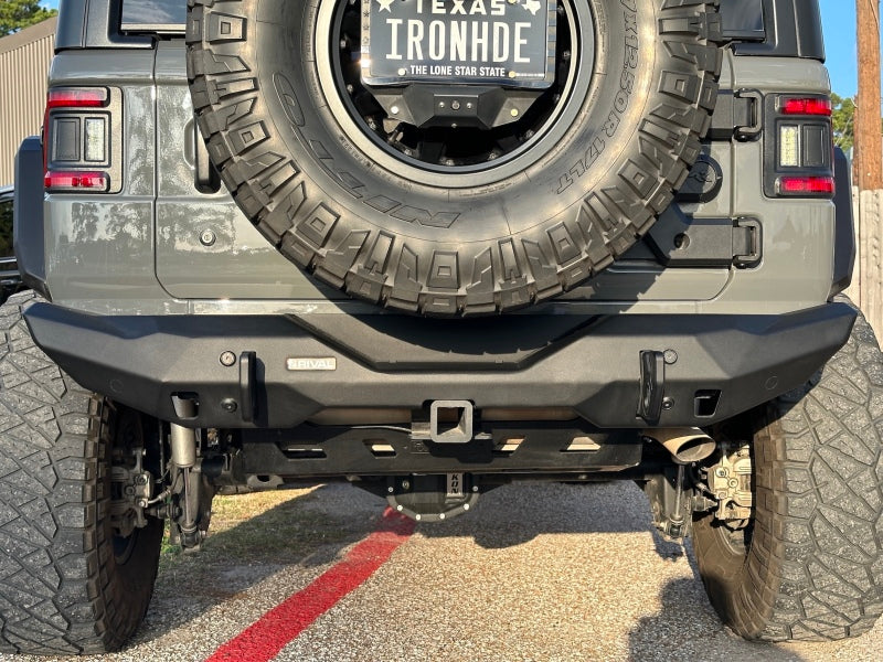 Rival Rear Aluminum Stubby Bumper | Jeep Wrangler JL (18-25) (2D.2709.2-NL)