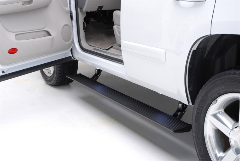 AMP Research Black PowerStep Plug N Play: Ram 1500 2019-2024 w/ OEM Illumination
