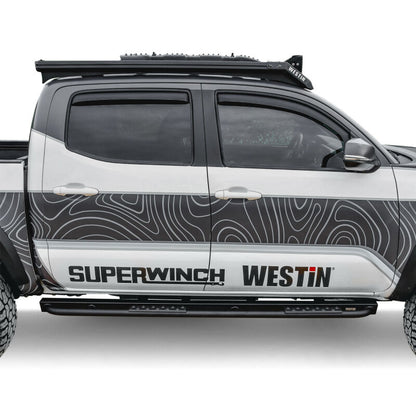 Westin 05-23 Toyota Tacoma Textured Black Rock Slider | Toyota Tacoma (05-23) (42-14205)