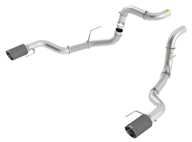 Borla 3in Tailpipe Assembly w/ CF Tips | Ford F-150 Raptor (15-26) (60640CFBA)